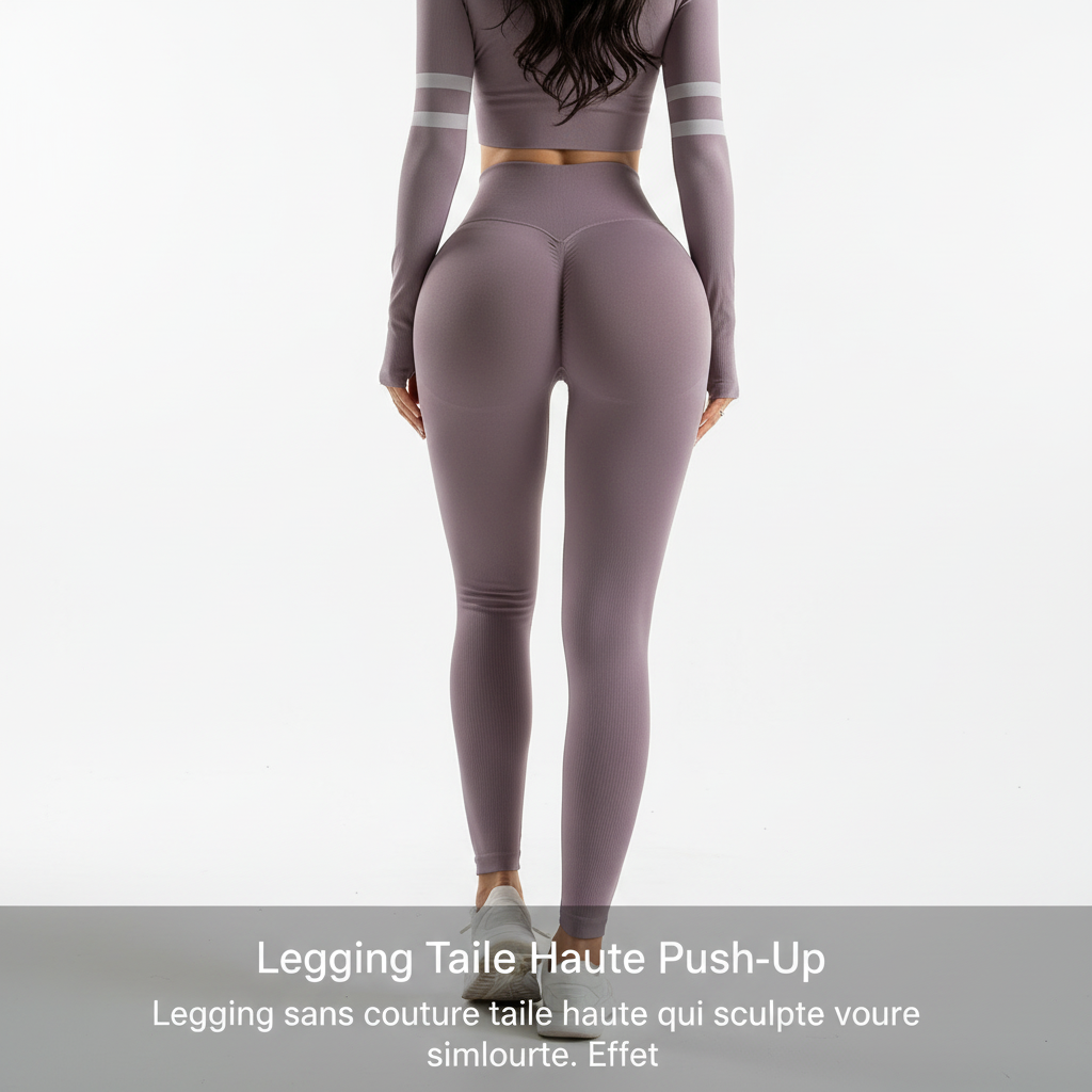 High Waist Solid Leggings Women Seamless Slim Tights Fitness Yoga Elastic Leggings Push Up Butt Knit Fashion Gym Workout Pants