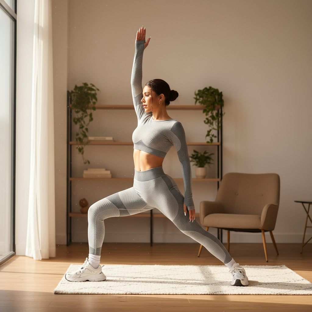 2pcs Hot-selling New Sports Tight Running Breathable Seamless Yoga Suit Women's Outdoor Fitness Suit Women's